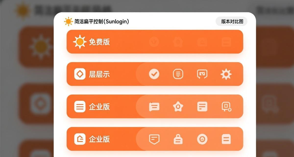 向日葵远程控制版本区别对比